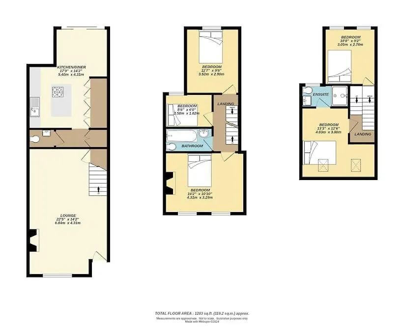 Charming Leytonstone 5 Bed - Apartment London